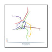Thailand - Bangkok BTS MRT Route Map
