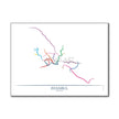Turkey - Istanbul Metro Route Map