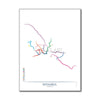 Turkey - Istanbul Metro Route Map