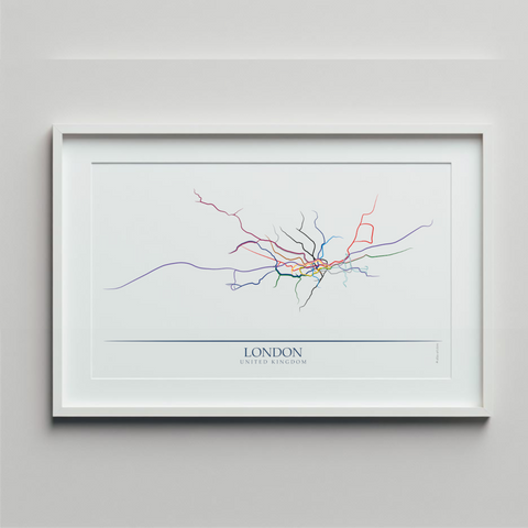 United Kingdom - London Underground Route Map
