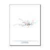 United Kingdom - London Underground Route Map