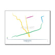 Canada - Toronto Subway Route Map