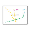 Canada - Toronto Subway Route Map