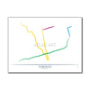 Canada - Toronto Subway Route Map