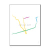 Canada - Toronto Subway Route Map