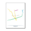 Canada - Toronto Subway Route Map