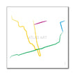 Canada - Toronto Subway Route Map