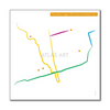 Canada - Toronto Subway Route Map