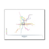 China - Beijing Subway Route Map