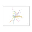 China - Beijing Subway Route Map