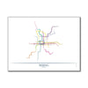 China - Beijing Subway Route Map