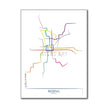 China - Beijing Subway Route Map
