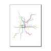 China - Beijing Subway Route Map