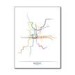 China - Beijing Subway Route Map