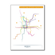 China - Beijing Subway Route Map