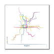 China - Beijing Subway Route Map