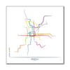 China - Beijing Subway Route Map