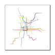 China - Beijing Subway Route Map