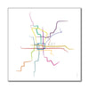 China - Beijing Subway Route Map