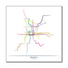 China - Beijing Subway Route Map